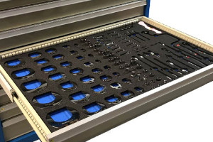 Schaumstoff-Einsätze für Werkzeuge