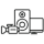 Pro AV Equipment Schutzkoffer