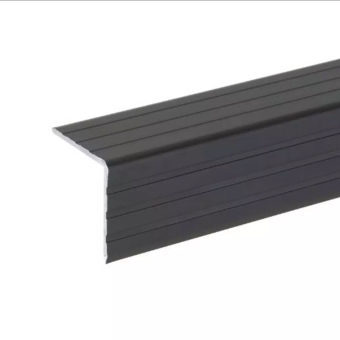 Aluminium-Kantenschutz 30 x 30 mm - 1.900 mm - Schwarz