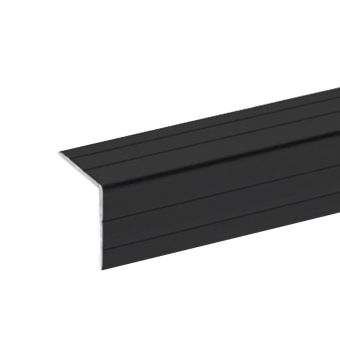 Aluminium-Kantenschutz 22 x 22 mm - 1.900 mm - Schwarz