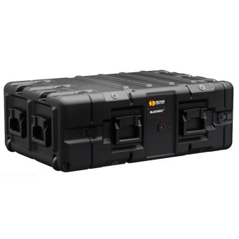 Peli BLACKBOX-4U - 24" tiefes Statik Rack Mount