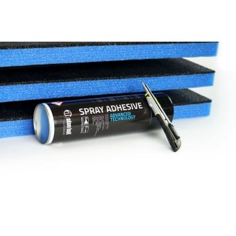 Multilayer Schaumstoff DIY-Set Blau/Schwarz – 600 x 400 mm
