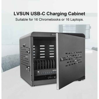 16-Port USB-C Ladeschrank - 1000W