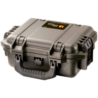 Ein geschlossener Peli Storm im2050 Case in Schwarz