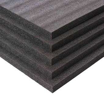 3er Pack Multilayer Schaumstoff - Schwarz - 600 x 400 mm