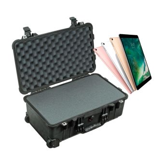 Modular Multiple Laptop Carrying Case 8 pack configuration