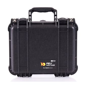 Peli 1400 Schwarz mit Multilayer Schaumstoff