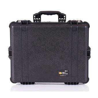 Peli 1600 Schwarz mit Multilayer Schaumstoff