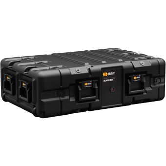 Peli BLACKBOX-3U - 24" tiefes Statik Rack Mount