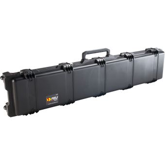 Ein geschlossener Peli Storm 3410 schutzkoffer in schwarz