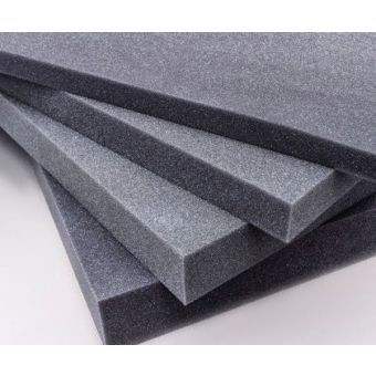 PU-Schaumstoff PU23 Grau – 2000 × 1200 mm