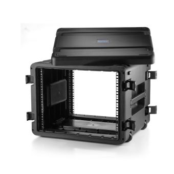 GUARDIQUE™ RackVault Hardmount 19" - 8U - 480 - mit Rollen
