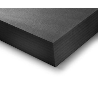 AlveoBloc NAAB36100 Schaumstoff Schwarz – 2000 × 1200 mm