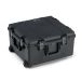 Ein geschlossener Peli Storm 2875 schutzkoffer in schwarz