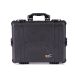 Ein geschlossener Peli 1600 Schutzkoffer in schwarz