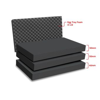 Peli Case 1510 Multilayer Foam Set