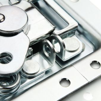 Butterfly Verschluss mittel ungekröpft 9 mm tief - abschließbar