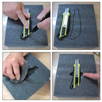 Multilayer Schaumstoff-Set für Panaro EKO30D Case