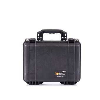 Peli 1450 Schwarz mit Multilayer Schaumstoff