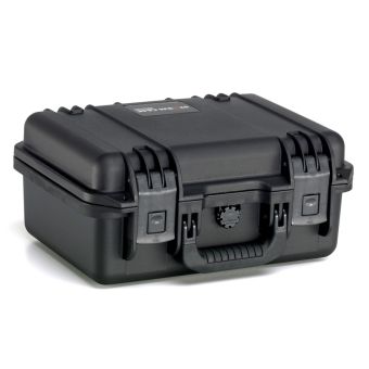 Ein geschlossener Peli Storm 2100 Case in schwarz