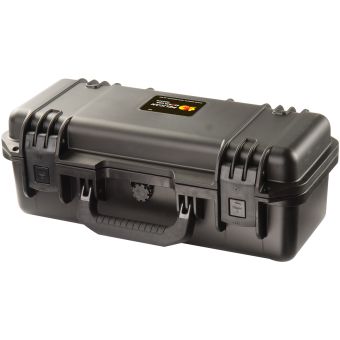 Ein geschlossener Peli Storm 2306 Case in schwarz