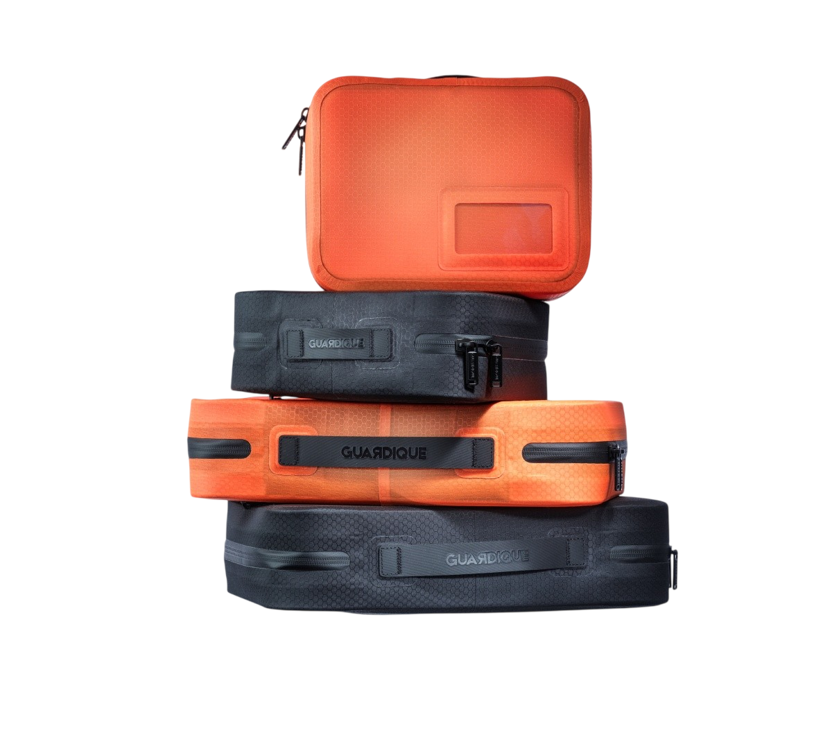GUARDIQUE MMS — modular magnetic pouch with orange detail, designed for your equipment