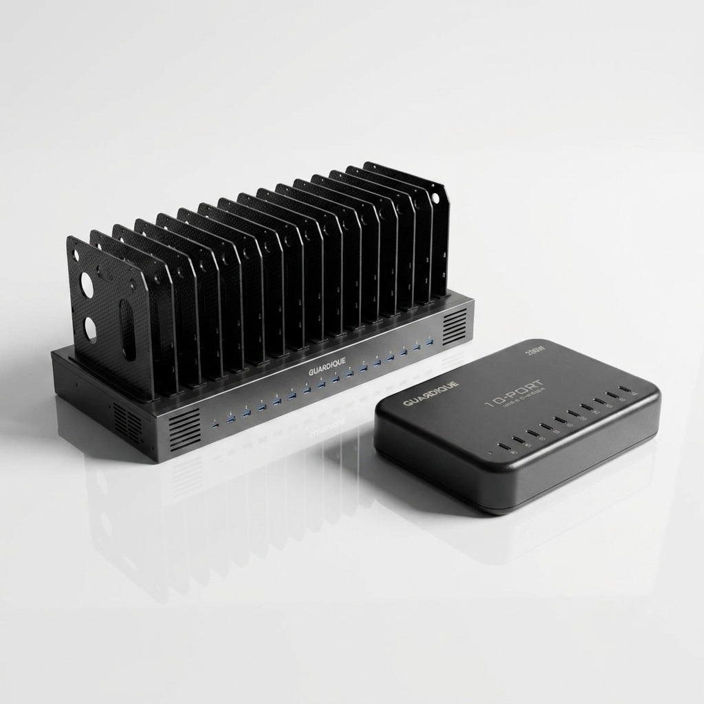 USB-Ladegeräte für mehrere Tablets und Telefone