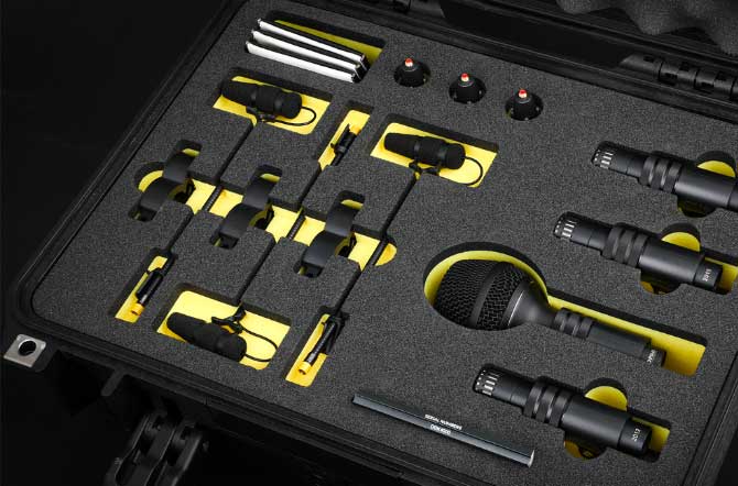 Schaumstoffeinlagen für Flightcases und Peli Cases