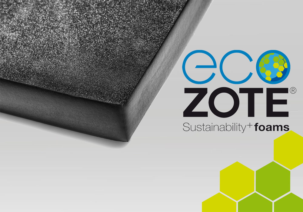 Recycelter Schaumstoff