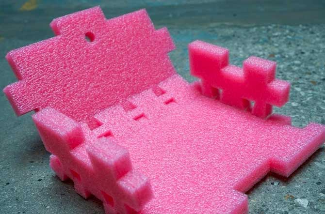 ESD Schaumstoff für den Versand