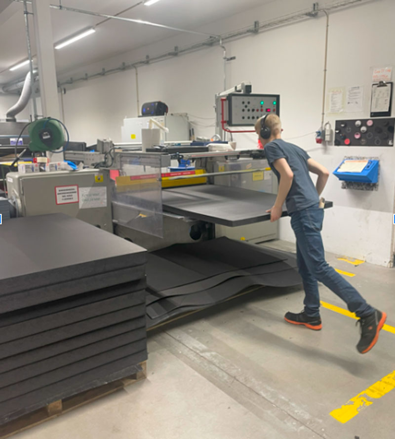 Foam Production Foam produktion