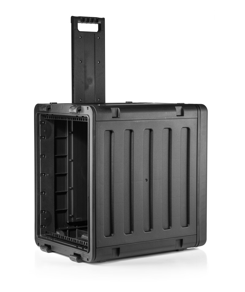 Rack Cases 8 Unit with wheels
