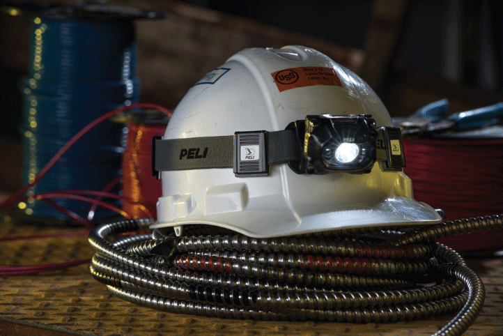 Peli headlamps for police and security personnel