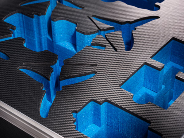 flightcase with foam