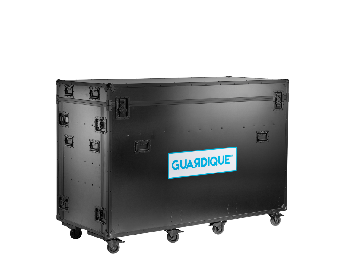 Complete trade show stand open